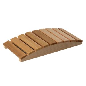 Cedar Sauna Leg Lift