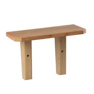Cedar Sauna Drink Shelf