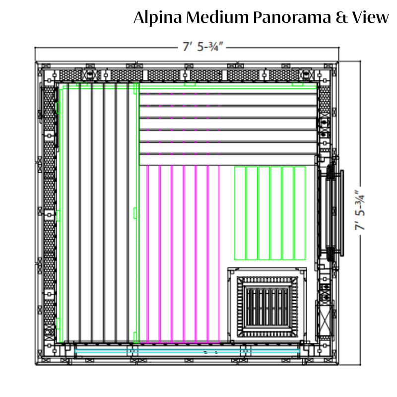 Alpina Outdoor Sauna — Heritage Collection - Image 11